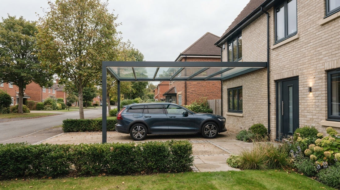 Carport with Glass Roof: How to Choose the Right Design in the UK