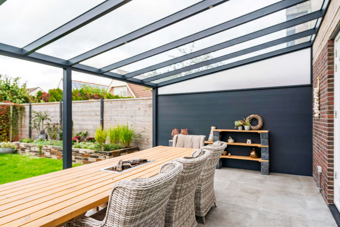 Pigato Glass Roof Pergola System