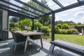 Pigato Glass Roof Pergola — 5 x 2.5m
