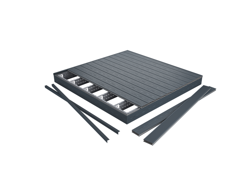 PVC Decking 6mtrs x 150mm , 37mm thick